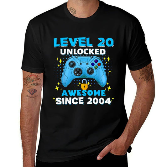 20th Birthday For Men 20 Years Birthday Gifts  Quick-drying T-Shirt