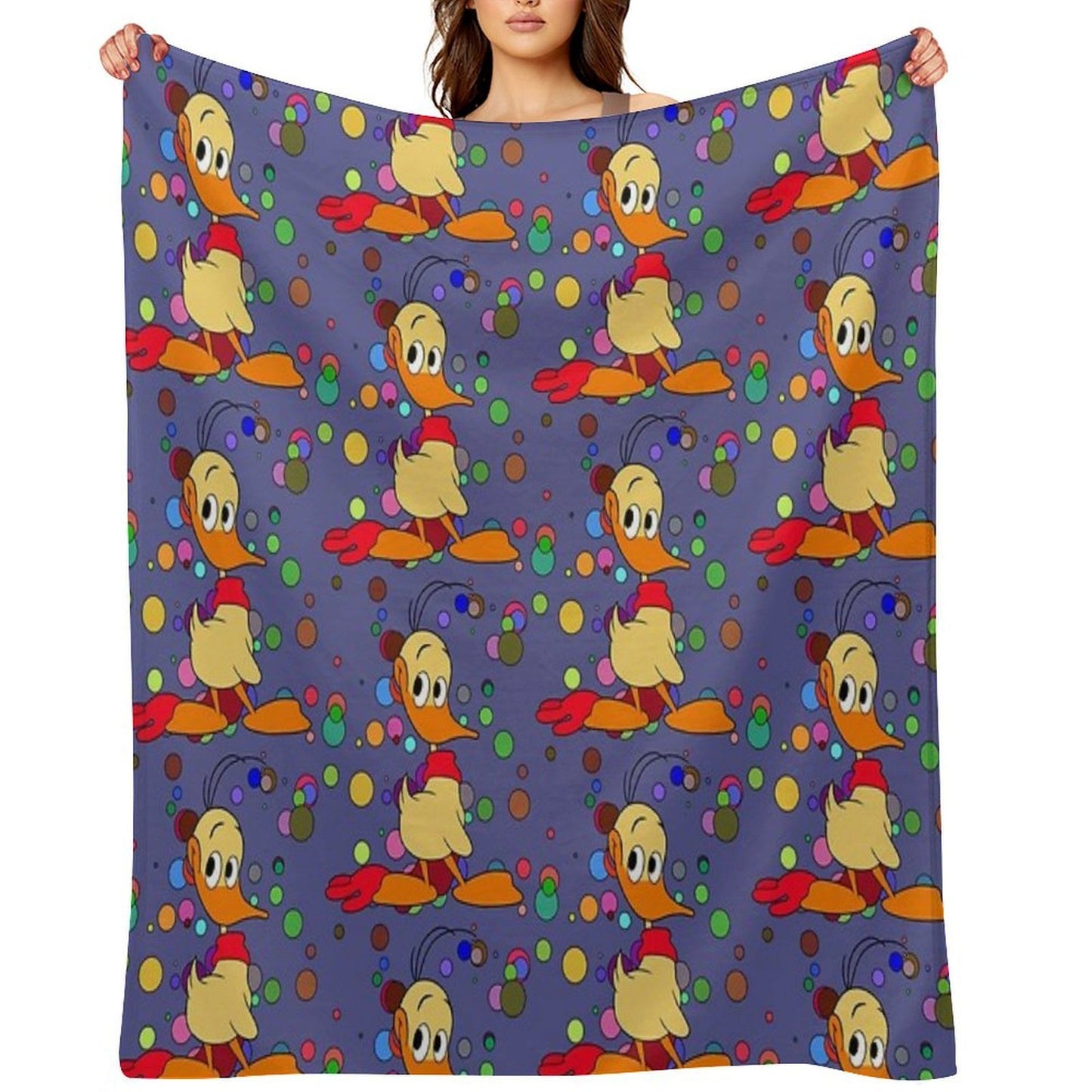 Alfred J. Quack Velvety-soft Throw Blanket