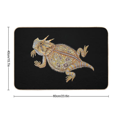 Horned Lizard  High-Traffic Bath Mat