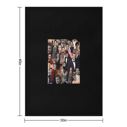Jonathan Bailey Collage Versatility Throw Blanket