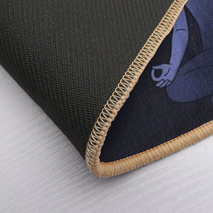 Lunar Lotus – Waning Gibbous (Release & Reflect)  Dirt-Trapping Bath Mat