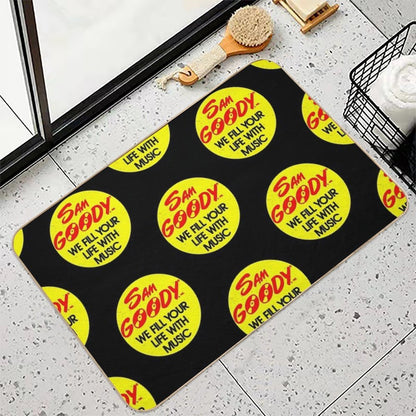 Sam Goody (We Fill Your Life With Music) [Destressed] - Defunct Logo Series (Record Store)  Anti-Trip Bath Mat