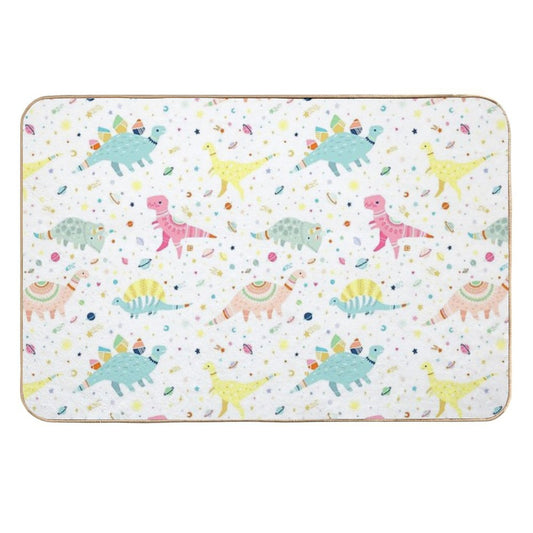 Dinosaur Pattern  Versatile Bath Mat