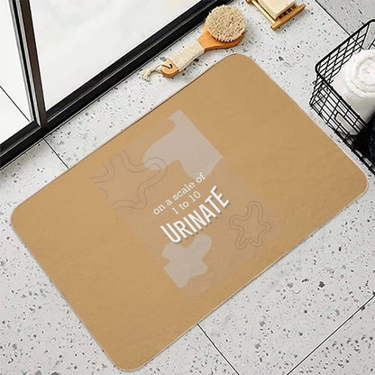 on A Scale of 1 to 10, Urinate  Pet-Safe Bath Mat