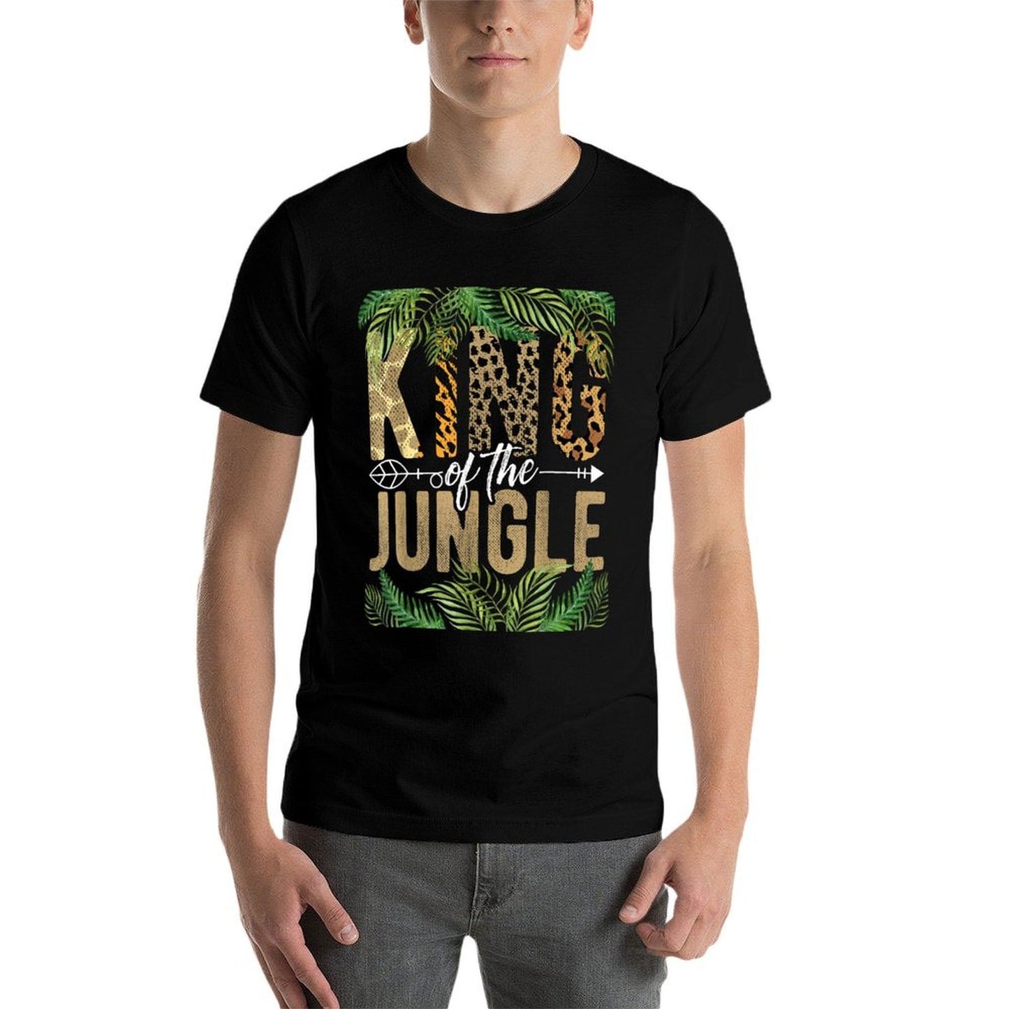 King Of The Jungle Tropical Animal Adventure Vacation  Durable T-Shirt