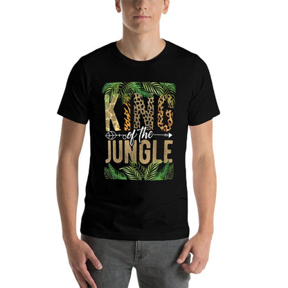 King Of The Jungle Tropical Animal Adventure Vacation  Durable T-Shirt