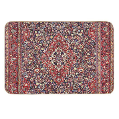 Northwest Persian Silk Carpet Print  Non-Slip Bath Mat
