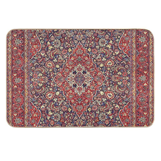 Northwest Persian Silk Carpet Print  Non-Slip Bath Mat