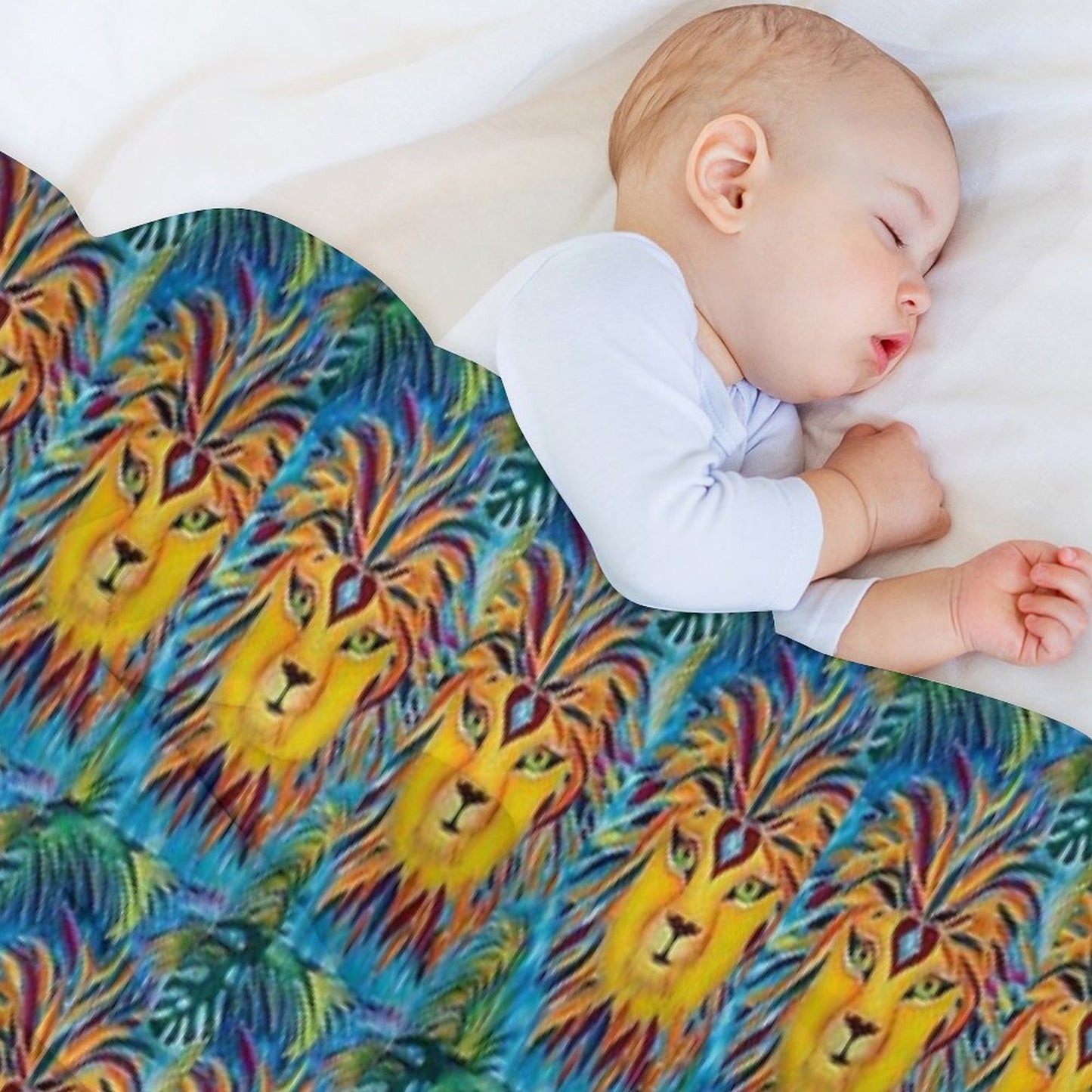 Leo Mirrors Velvety-soft Throw Blanket