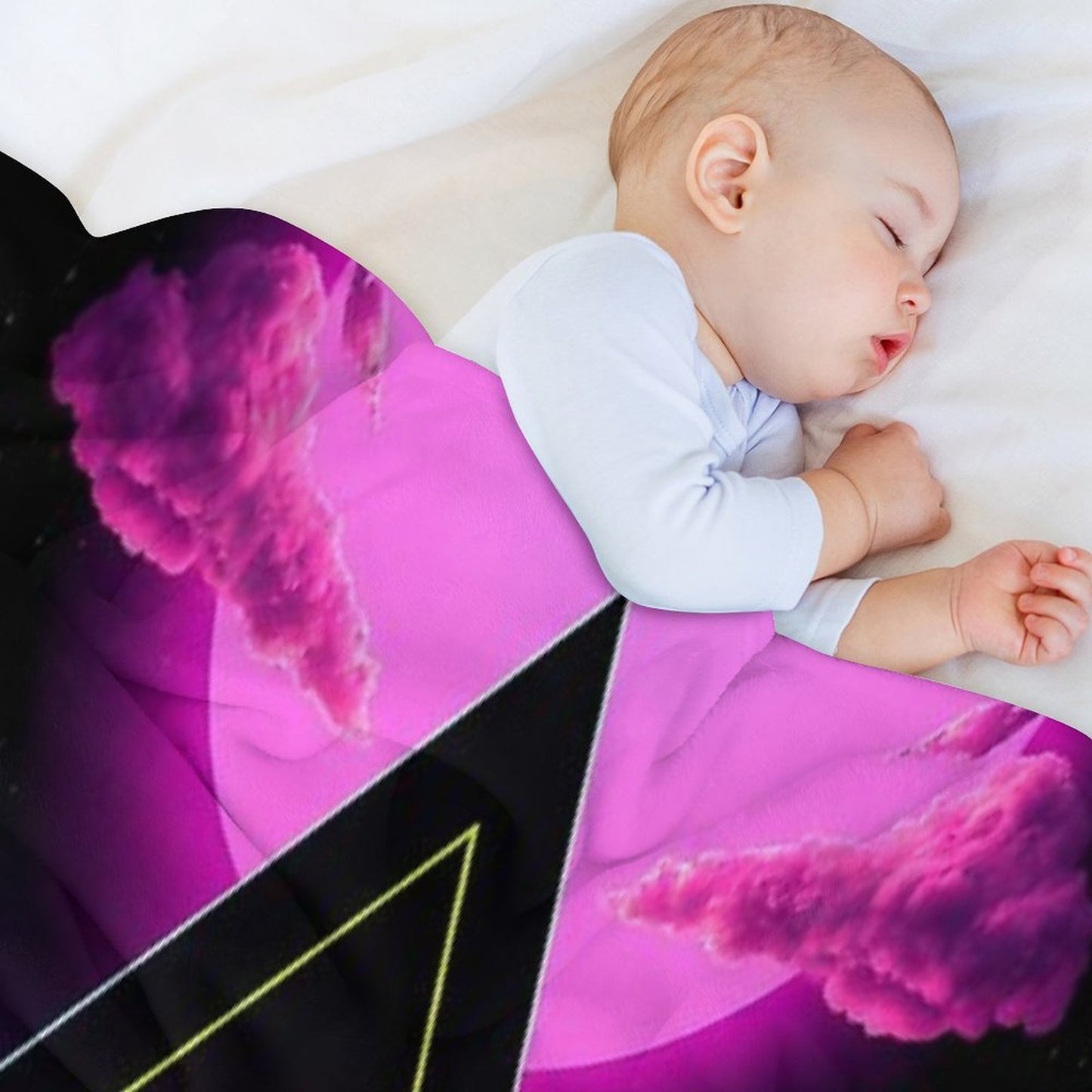 1980's Retrowave 7 Gift-ready Throw Blanket