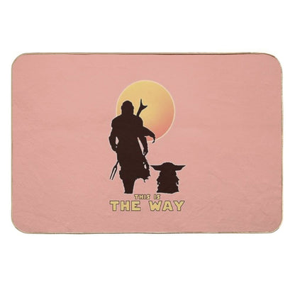 This Is The Way  Repositionable Bath Mat