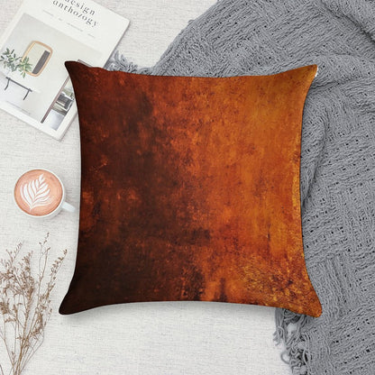 Copper Plate Soft Gift Ready Throw Pillow