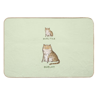 Ocelittle Ocelot  Dirt-Trapping Bath Mat