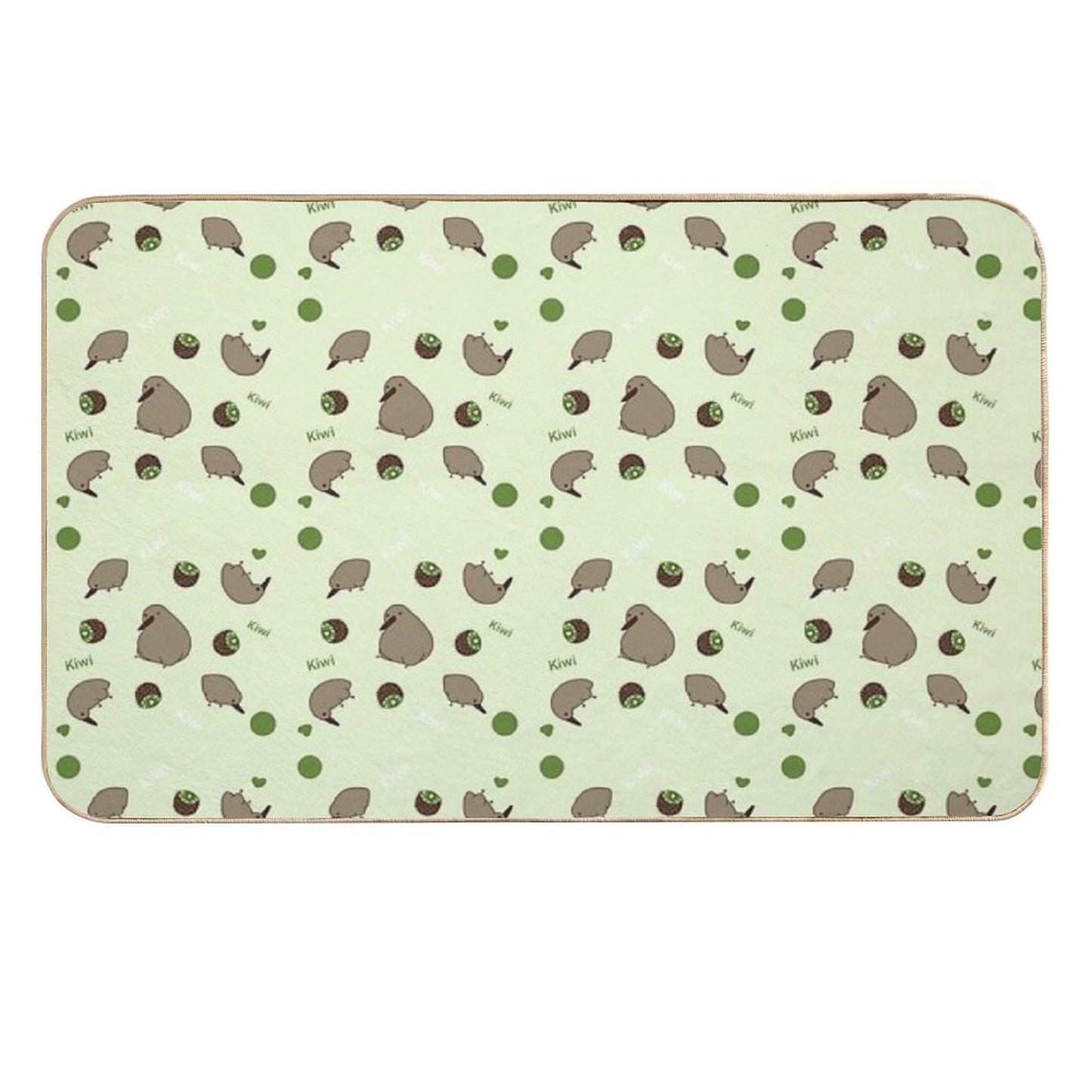 Plump Kiwi  Anti-Trip Bath Mat