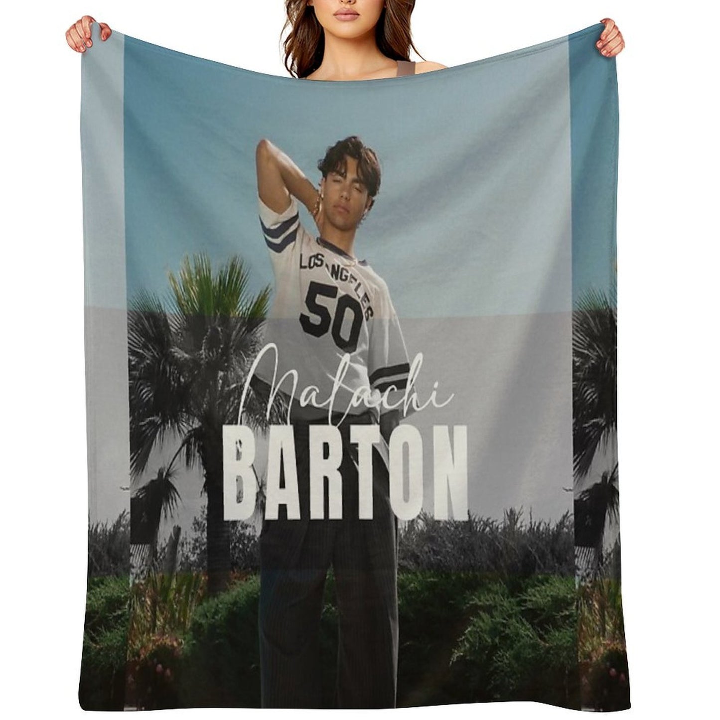 Malachi Barton Anti-pilling Throw Blanket