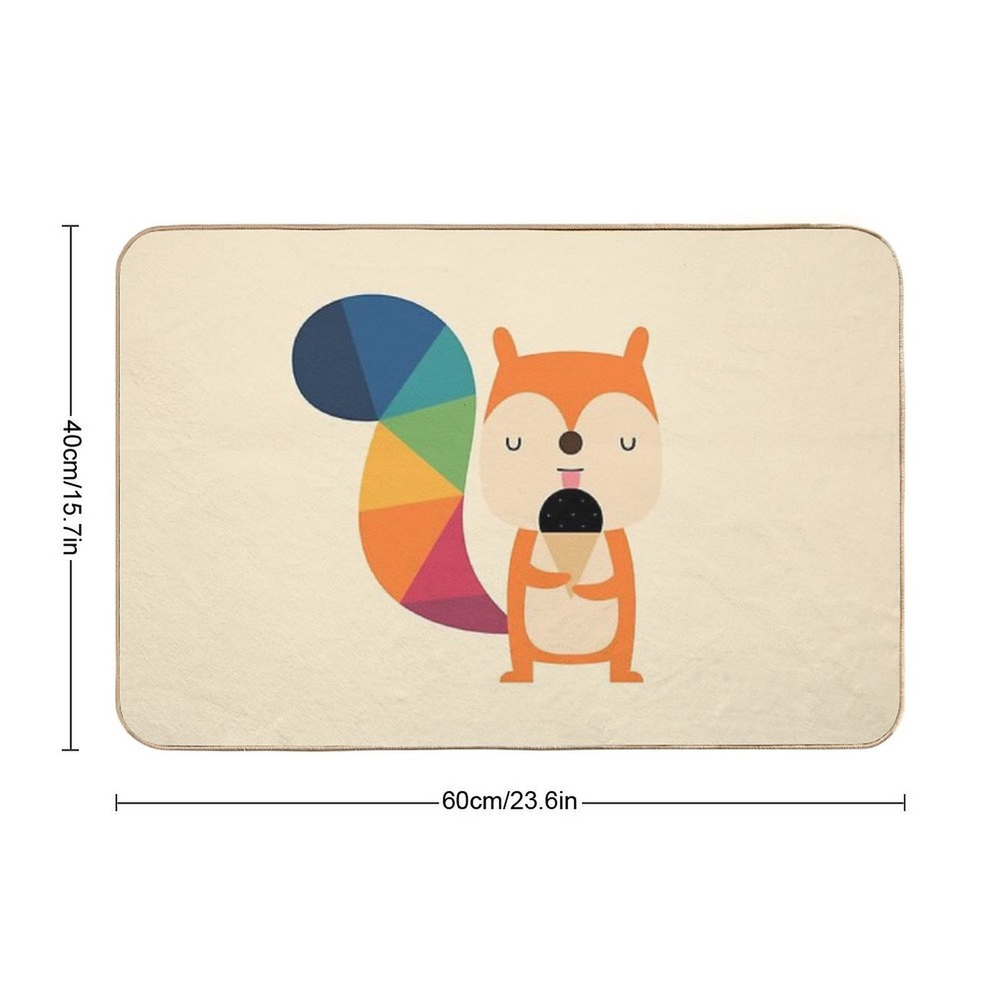 Sweet  Eco-Friendly Bath Mat