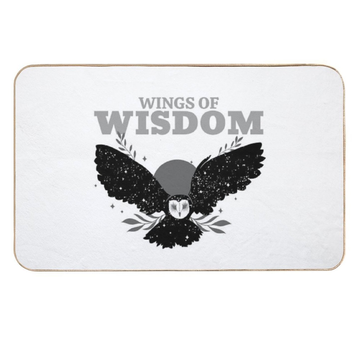 Wings of Wisdom  Absorbent Bath Mat