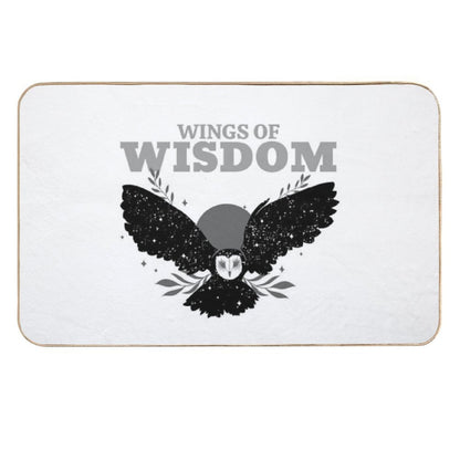 Wings of Wisdom  Absorbent Bath Mat