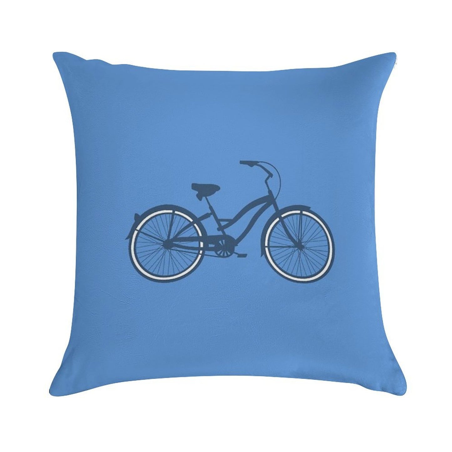 Bike 1 Soft Style Accent Throw Pillow