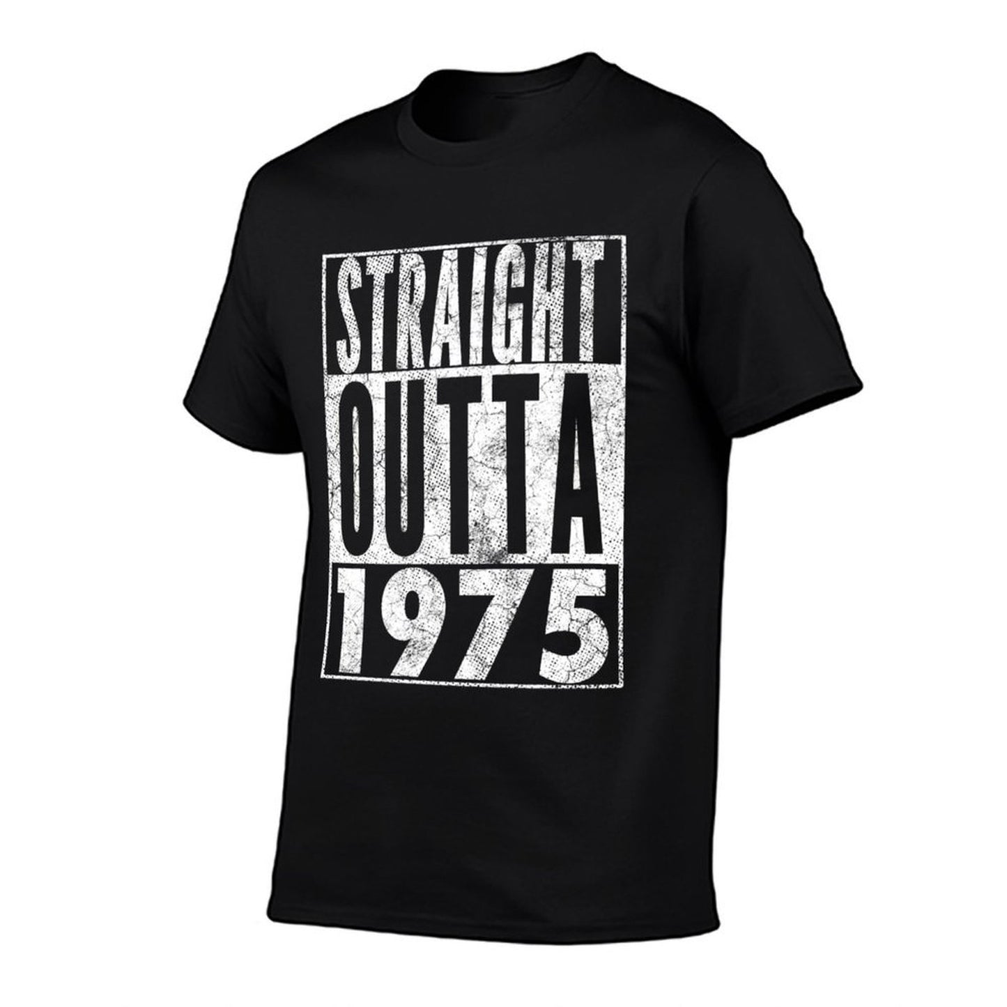 Straight Outta 1975 50th Birthday 50 Years Old Vintage  Wrinkle-resistant T-Shirt