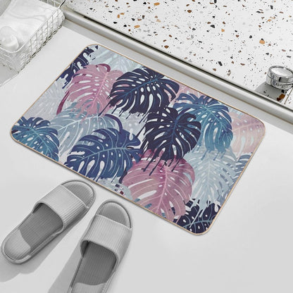 Monstera Melt  Odorless Bath Mat