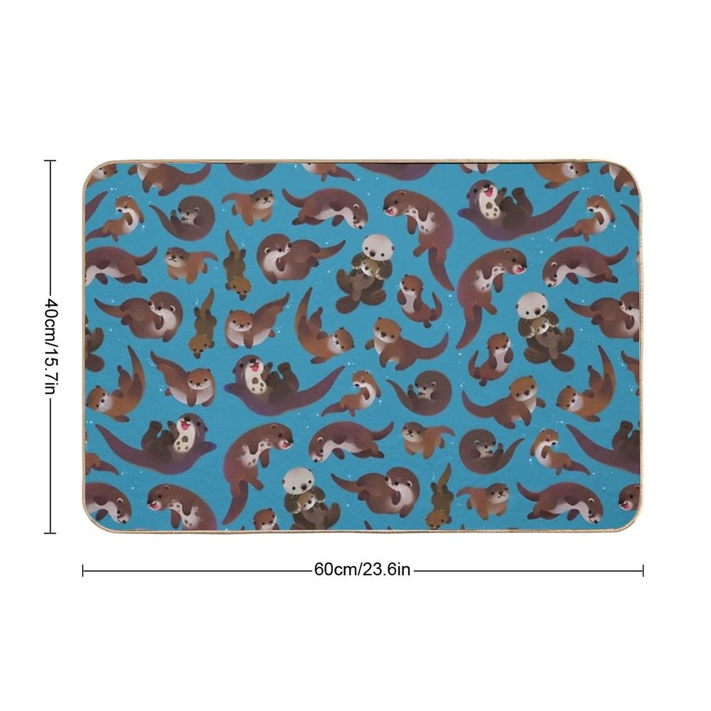Otter  Dirt-Trapping Bath Mat