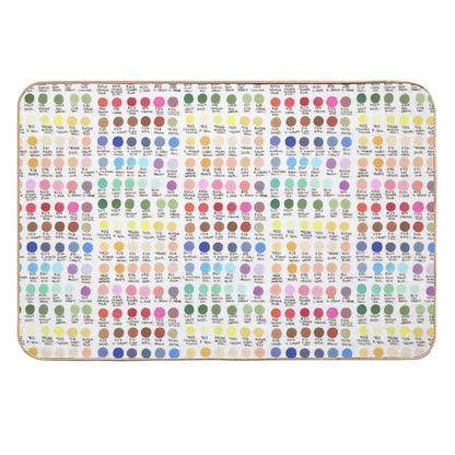 Stephs Marker Swatches!  Eco-Friendly Bath Mat