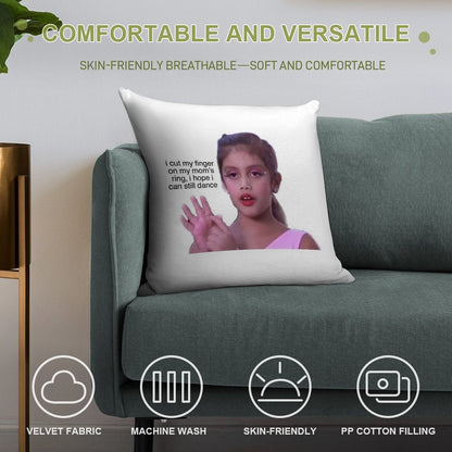 Vivi-Anne Soft Warmth Comfort Throw Pillow