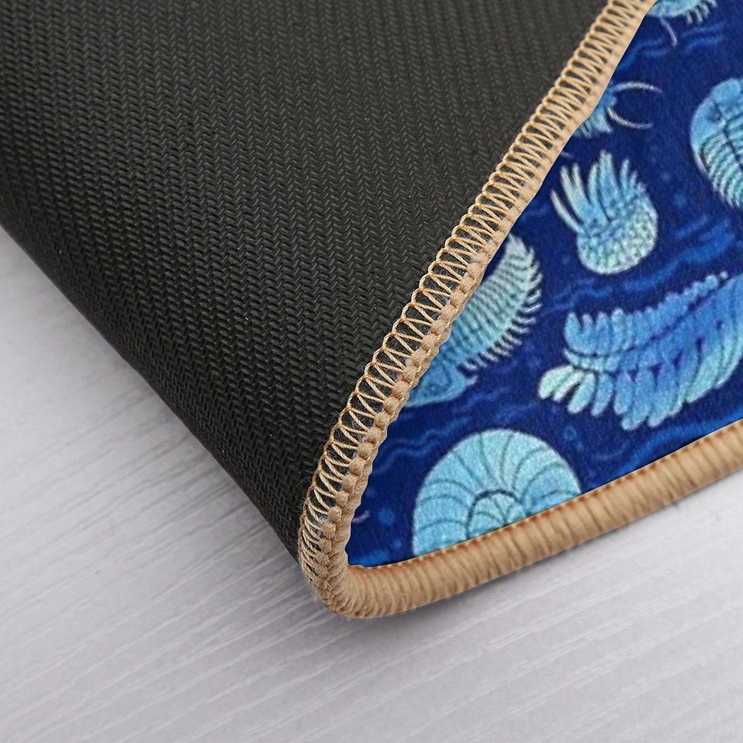 Ancient Sea Animals Trilobites, Anomalocaris, Wiwaxia And Others on Dark Bg  Toxin-Free Bath Mat