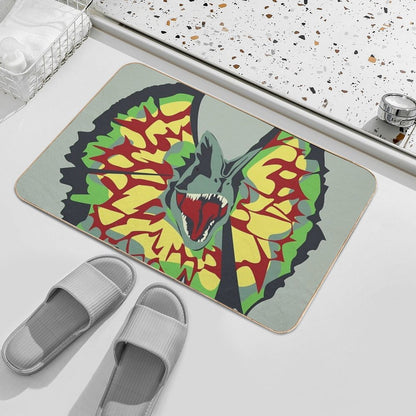 Dilophosaurus  Fade-Resistant Bath Mat