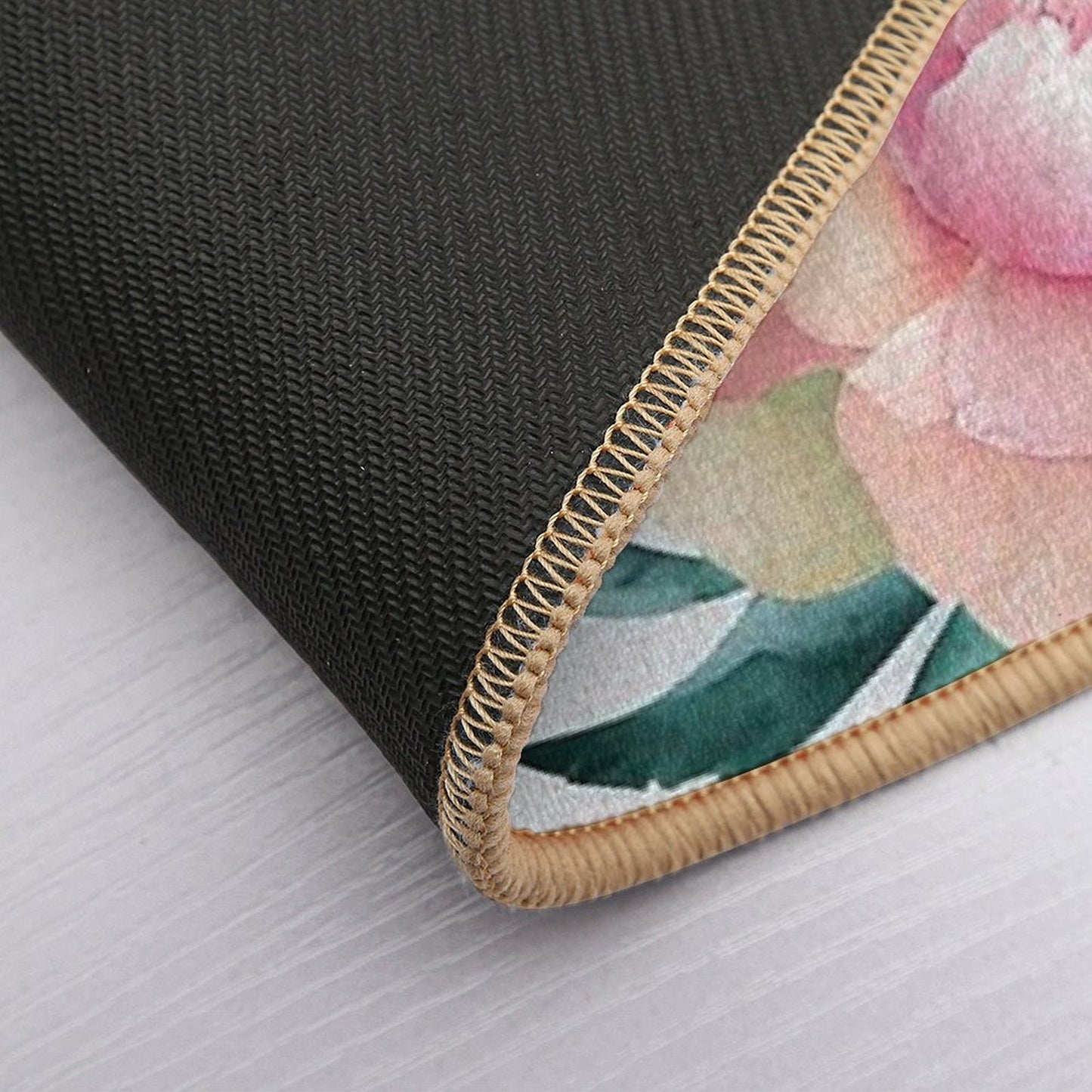 Flower Design, Flower Illustration  Absorbent Bath Mat