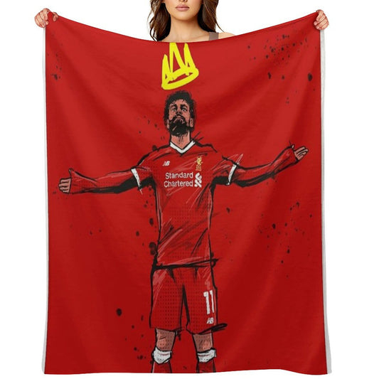Mohamed Salah Gift-ready Throw Blanket