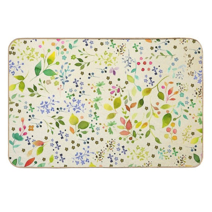 Little Floral Chintz Pattern  Anti-Trip Bath Mat