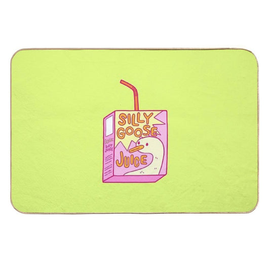 Silly Goose Juice  Non-Slip Bath Mat