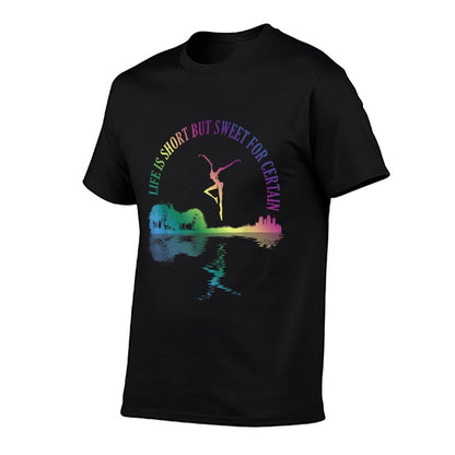 Life Is Short Retro Guitars Lovers But Sweet For Certain  Lightweight T-Shirt