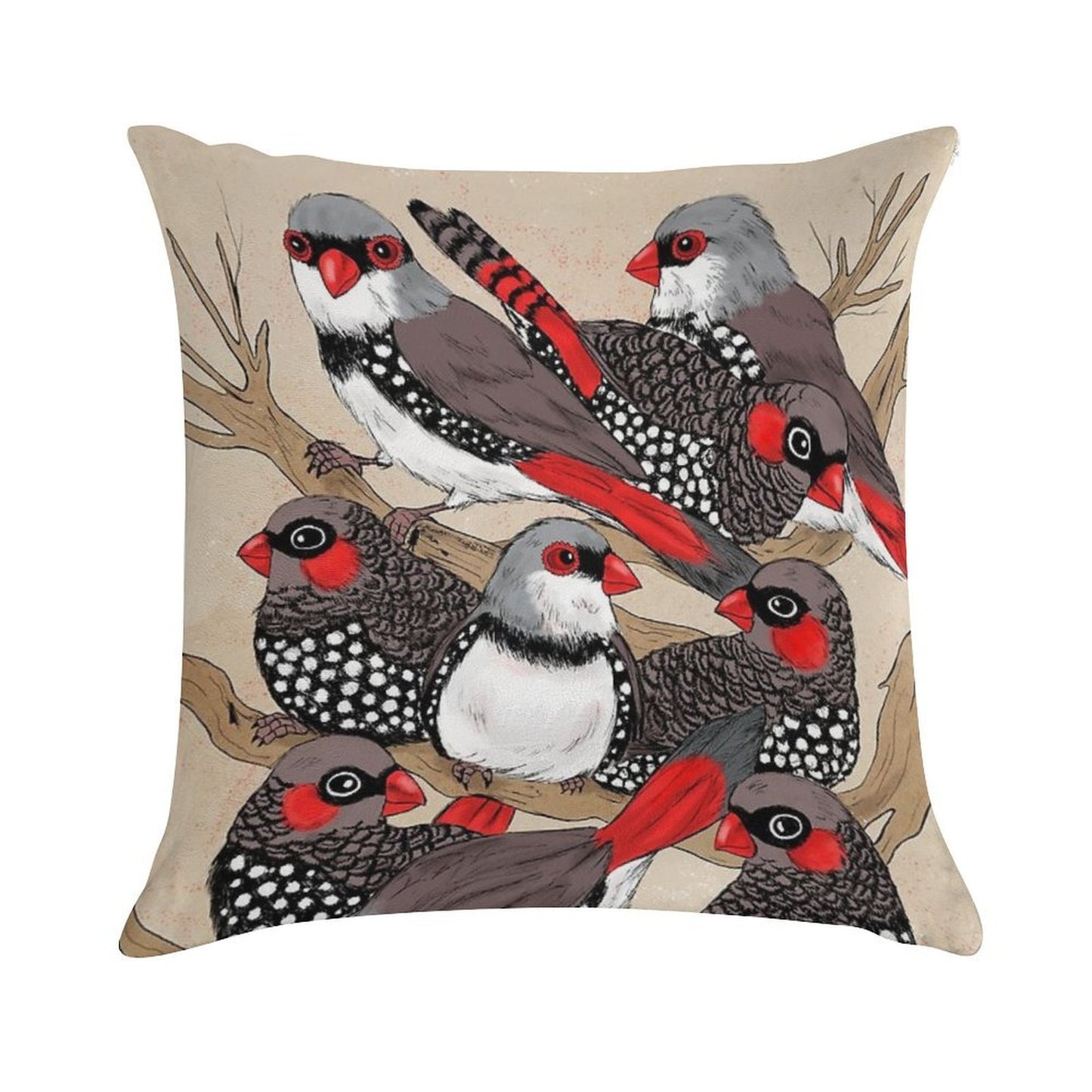 Firetails Soft Warmth Comfort Throw Pillow