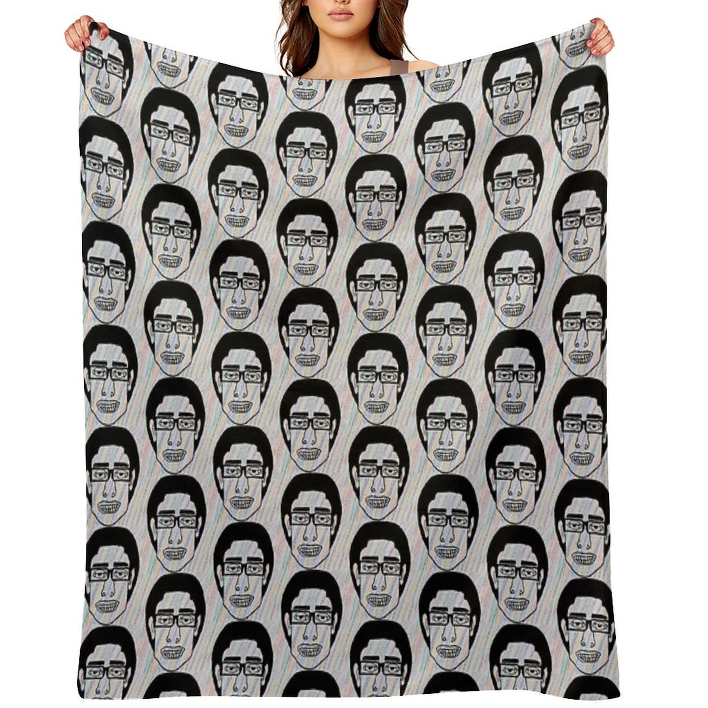 CrayonWan Sustainable Throw Blanket