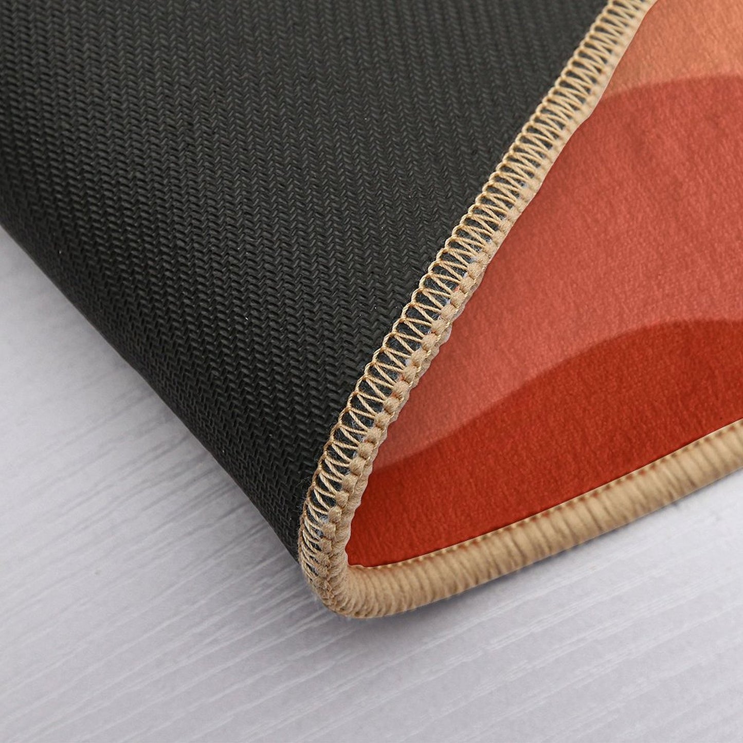 Retro Style Waves  Eco-Friendly Bath Mat