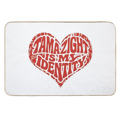 Tamazight Is My Identity  Absorbent Bath Mat