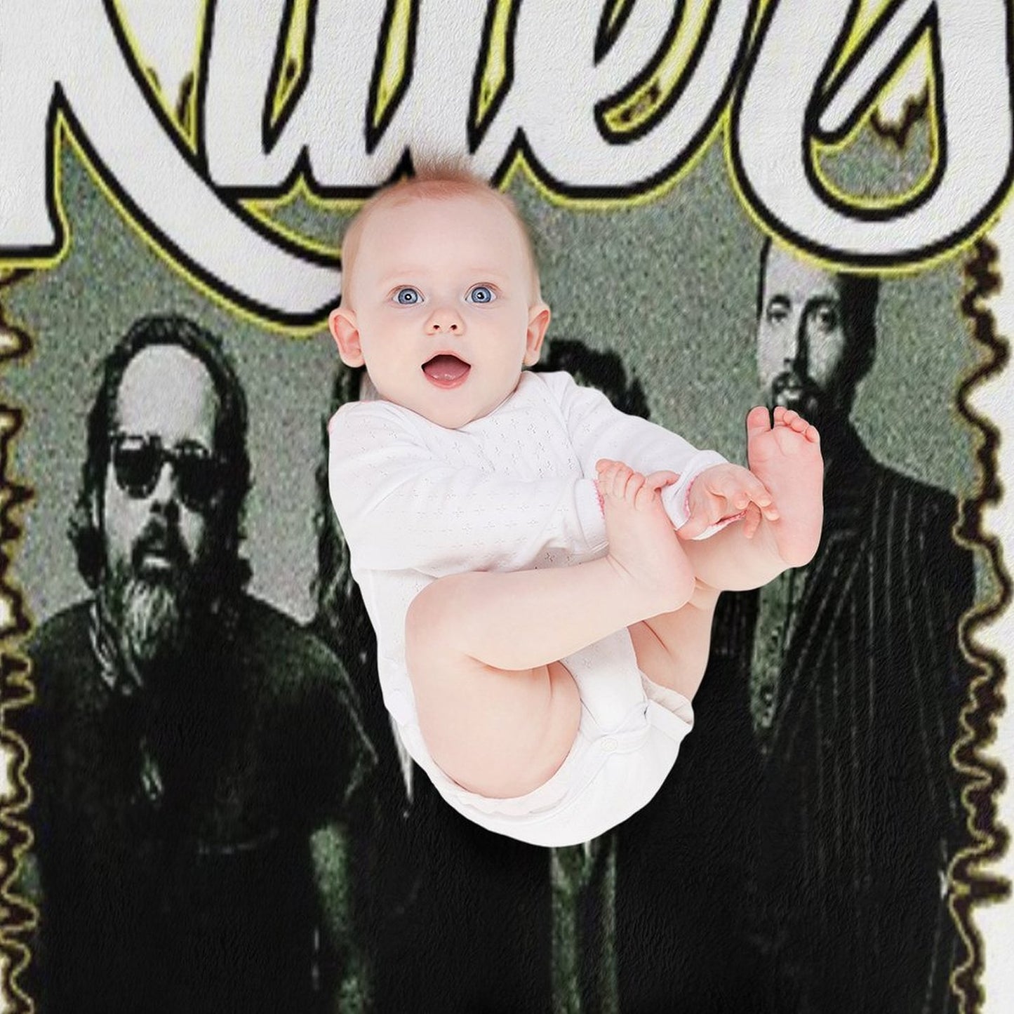 All Member Rock Band 90s All-season Throw Blanket