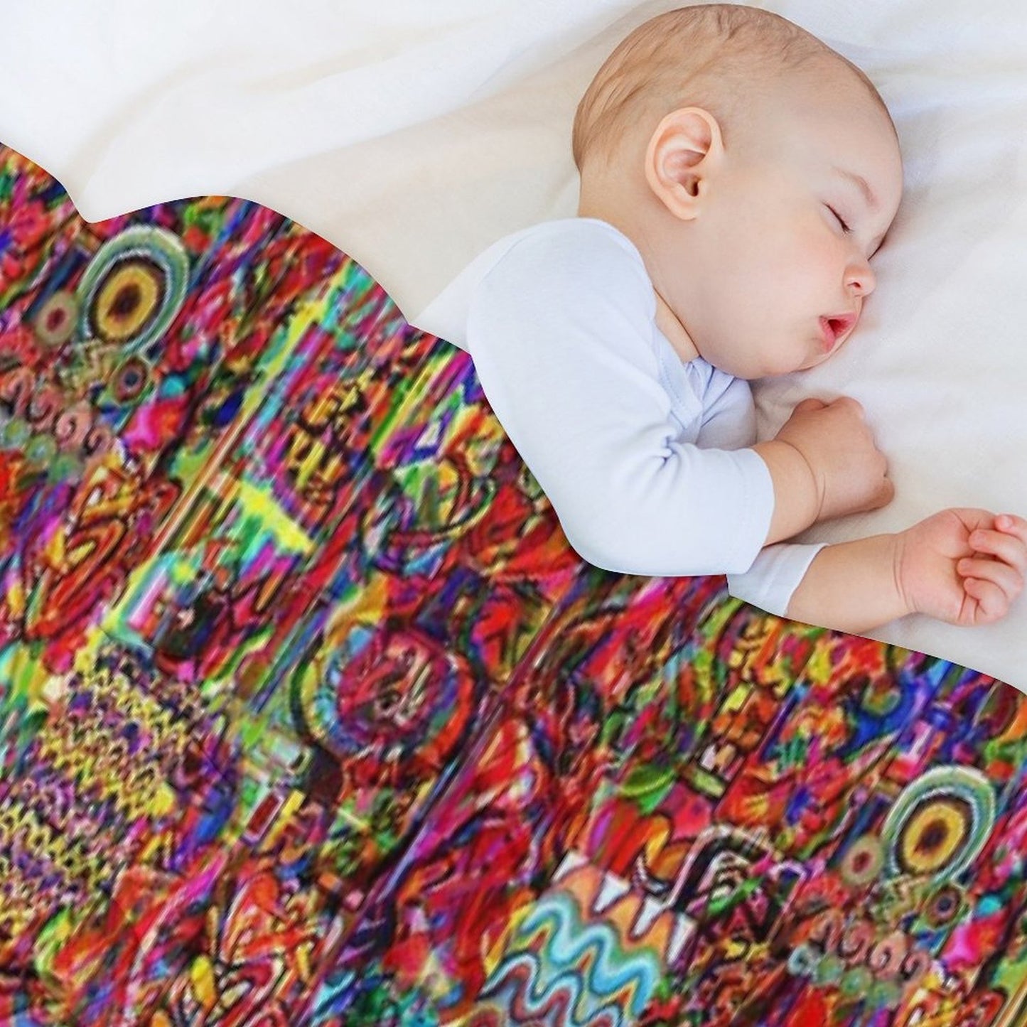 Pop Abstract Gift-ready Throw Blanket