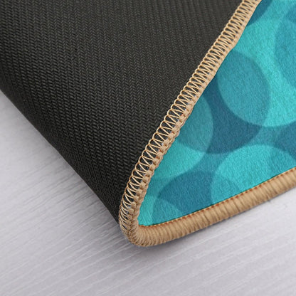 Retro Gradated Bubble Pattern 327  Absorbent Bath Mat