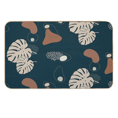 Tropical Night  Stain-Proof Bath Mat