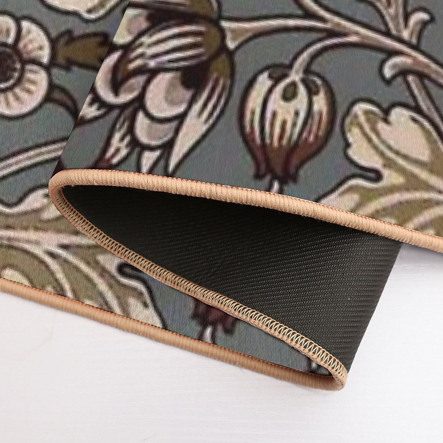 William Morris Fabric Design  Pet-Safe Bath Mat