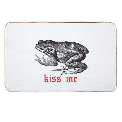 Kiss The Frog  Versatile Bath Mat