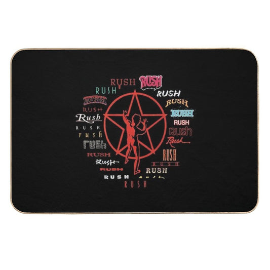 Oldies Legends Perfect Styling  Fade-Resistant Bath Mat