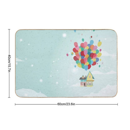 Adventure Is Out There  Long-Lasting Bath Mat