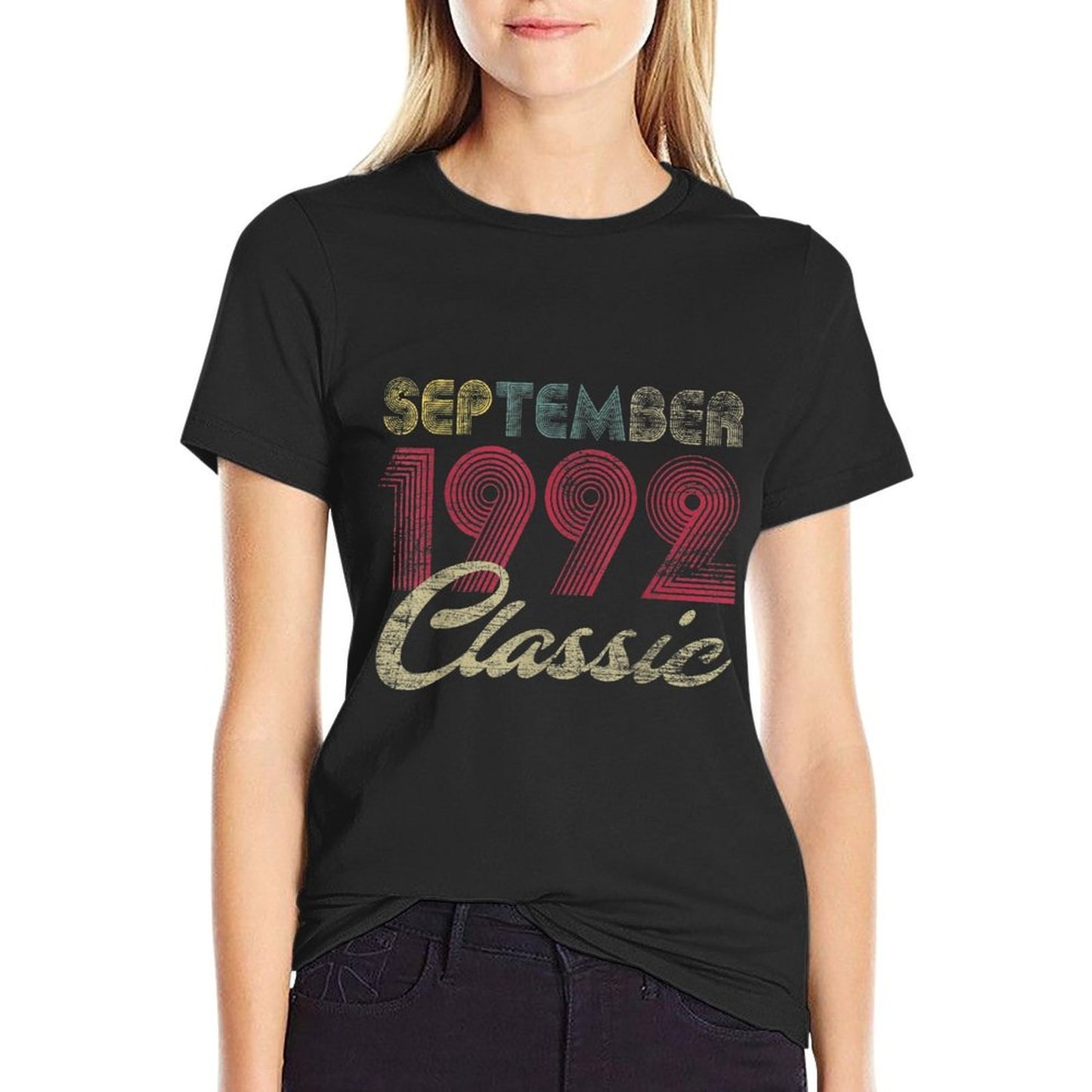 Classic September 1992 Bday Men Women Gifts 30th Birthday  Soft T-Shirt