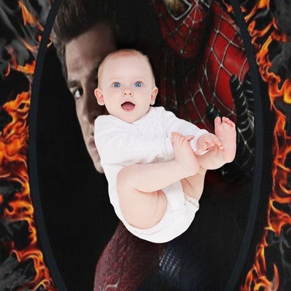 Andrew Garfield Spiderman Lightweight Throw Blanket