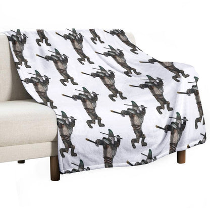 Johnny from Sing 2 Movie Plush Throw Blanket